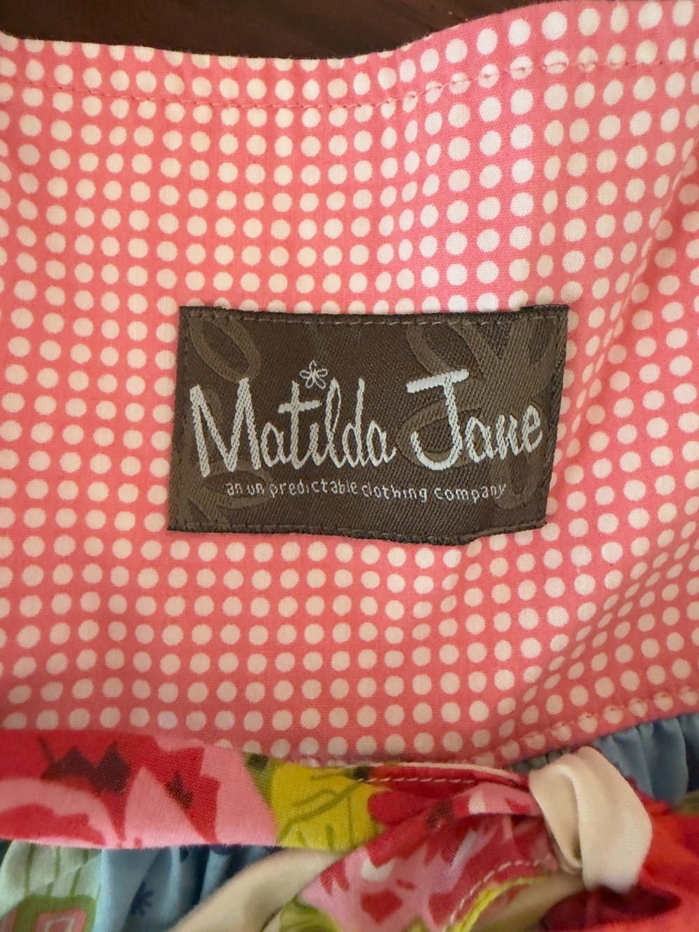 Matilda Jane whimsical Girls' Dress size 2T ski bum, bohemian - Picture 8 of 8